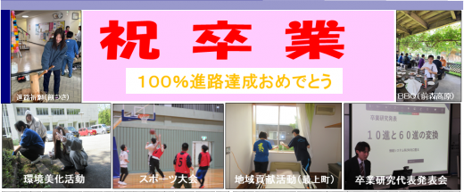 コアだより　令和７年度 祝卒業